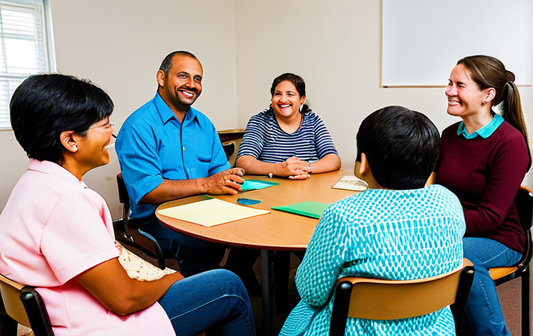청각장애 언어치료 교육과정 - Personalized Speech Therapy Session**

"A speech therapist working one-on-one with a young child who...