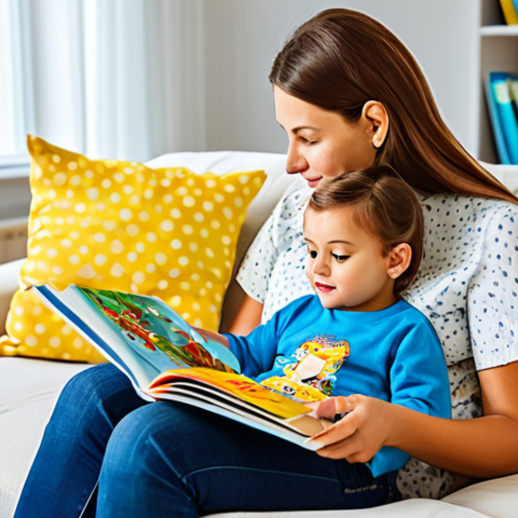 음성 발달 검사 - Parent and Child Reading**

"A mother reading a colorful picture book to her young child, sitting co...