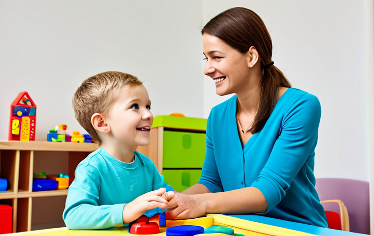 음성 발달 검사 - Parent and Child Reading**

"A mother reading a colorful picture book to her young child, sitting co...