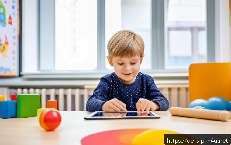 언어 치료 연구와 사례 - A modern speech therapy session for an 8-year-old German boy with developmental speech delay, using ...